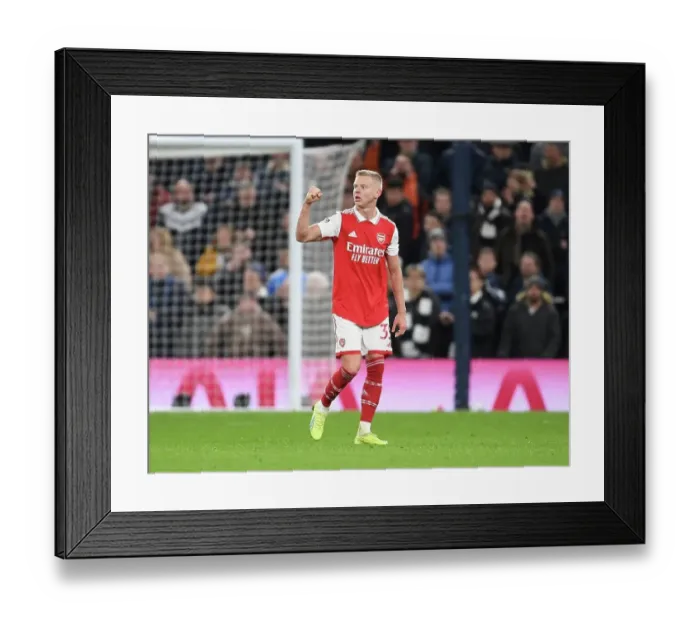 Framed Print : Zinchenko's Substitution Gesture: Tottenham vs. Arsenal, Premier League 2022-23 Framed Print : Zinchenko's Substitution Gesture: Tottenham vs. Arsenal, Premier League 2022-23