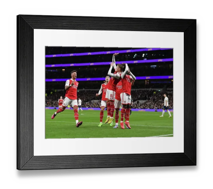 Framed Print : Arsenal vs. Tottenham: Premier League Clash at Tottenham Hotspur Stadium (January 2023) Framed Print : Arsenal vs. Tottenham: Premier League Clash at Tottenham Hotspur Stadium (January 2023)