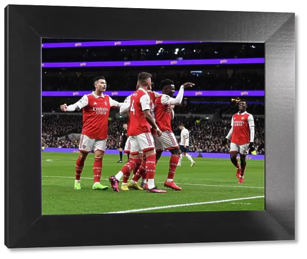 Arsenal's Bukayo Saka Scores First Goal: Tottenham Hotspur vs Arsenal, Premier League 2022-23