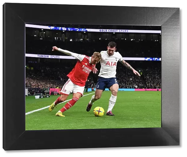 Clash of London Rivals: Odegaard vs. Hojbjerg in the Premier League Showdown - Tottenham vs. Arsenal