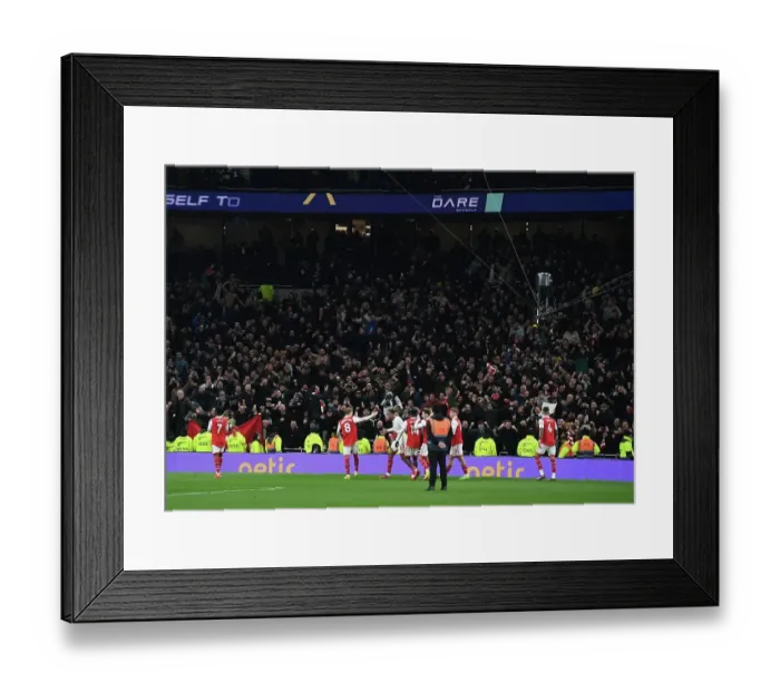 Framed Print : Arsenal Celebrate Premier League Victory over Tottenham Hotspur Framed Print : Arsenal Celebrate Premier League Victory over Tottenham Hotspur