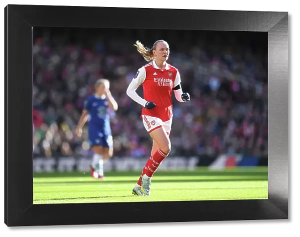 Arsenal's Frida Maanum Stars in FA Women's Super League Clash Against Chelsea (2022-23)