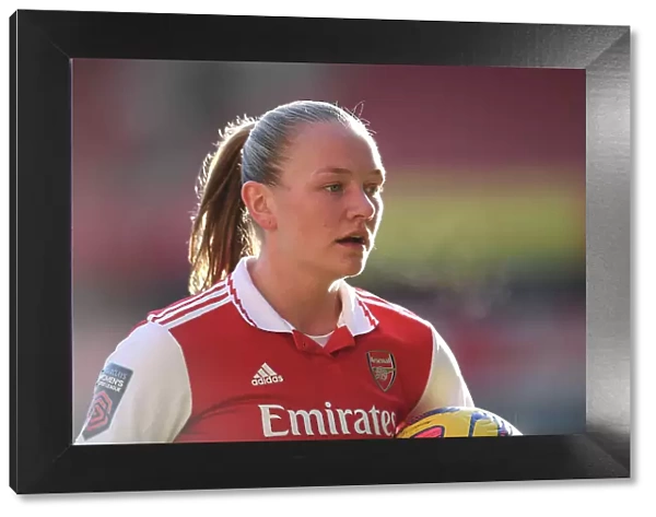 Arsenal Women vs Chelsea Women: Frida Maanum's Electrifying Performance at the Emirates Stadium (Barclays WSL 2022-23)
