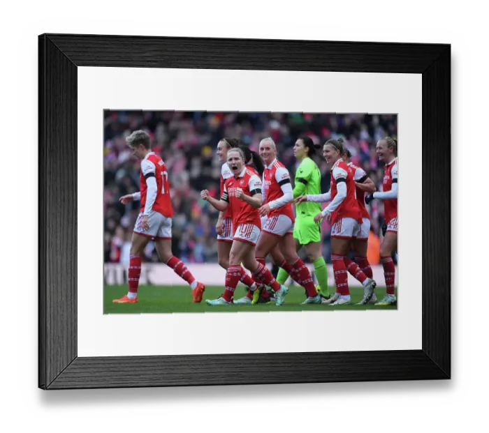 Framed Print : Arsenal Women Take Early Lead: Kim Little Scores Stunner in FA WSL Clash against Chelsea Framed Print : Arsenal Women Take Early Lead: Kim Little Scores Stunner in FA WSL Clash against Chelsea