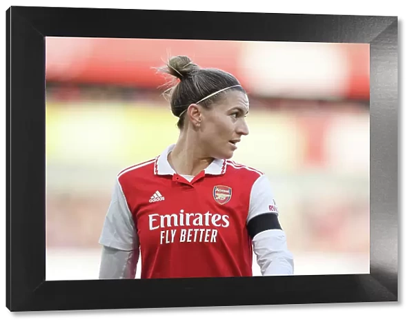 Steph Catley in Action: Arsenal Women vs Chelsea Women, FA Women's Super League (2022-23) - Emirates Stadium