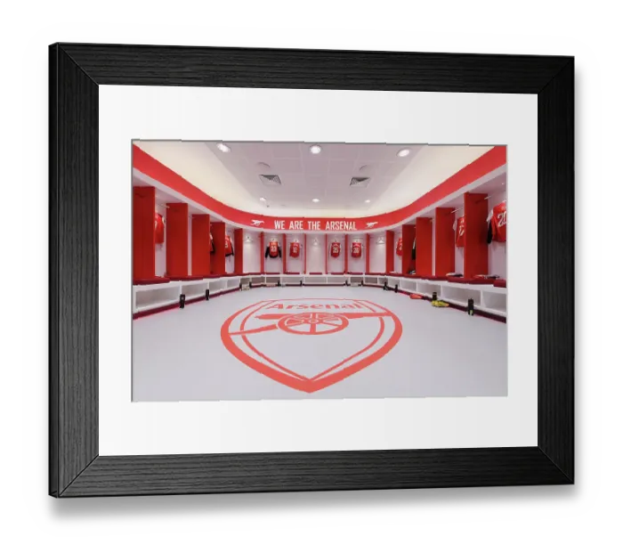 Framed Print : Arsenal Women Gear Up for Battle: Pre-Match Preparation vs. Chelsea in FA Women's Super League at Emirates Stadium