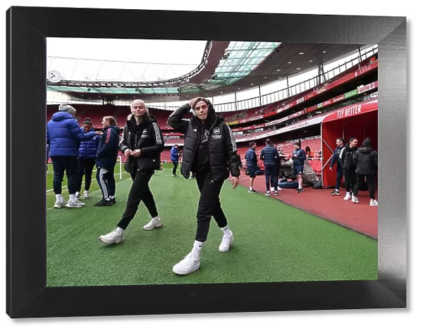 Arsenal Women vs Chelsea Women: Pre-Match Moment at Emirates Stadium (2022-23)