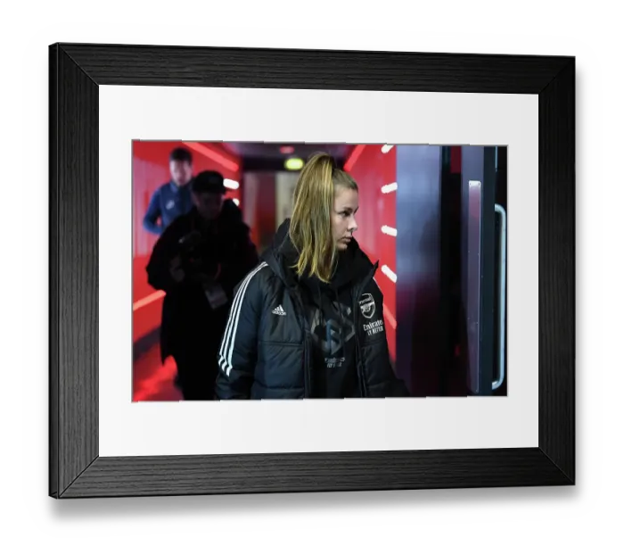 Framed Print : Arsenal Women vs Chelsea Women: Victoria Pelova Prepares for FA WSL Clash at Emirates Stadium Framed Print : Arsenal Women vs Chelsea Women: Victoria Pelova Prepares for FA WSL Clash at Emirates Stadium