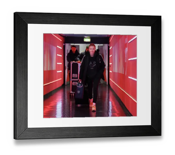 Framed Print : Arsenal Women vs Chelsea Women: Leah Williamson Readies for Clash at Emirates Stadium Framed Print : Arsenal Women vs Chelsea Women: Leah Williamson Readies for Clash at Emirates Stadium