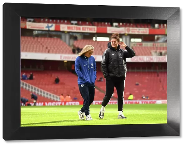 Arsenal's Jennifer Beattie: Pre-Match Focus Ahead of Arsenal Women vs Chelsea Women (Barclays WSL, 2022-23) at Emirates Stadium