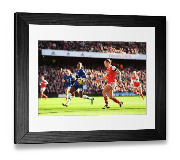 Framed Print : Arsenal Women vs. Chelsea Women: FA Women's Super League Showdown at Emirates Stadium (2022-23) Framed Print : Arsenal Women vs. Chelsea Women: FA Women's Super League Showdown at Emirates Stadium (2022-23)