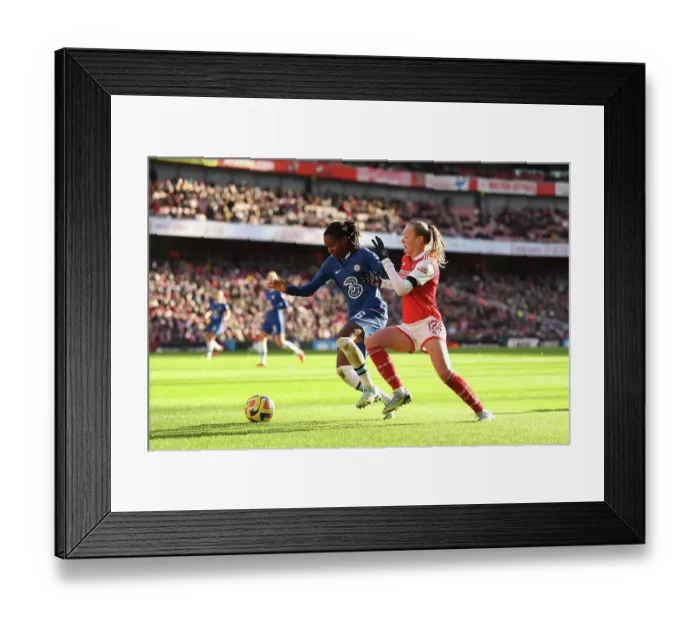 Framed Print : Arsenal Women vs. Chelsea Women: FA Women's Super League Showdown at Emirates Stadium (2022-23) Framed Print : Arsenal Women vs. Chelsea Women: FA Women's Super League Showdown at Emirates Stadium (2022-23)