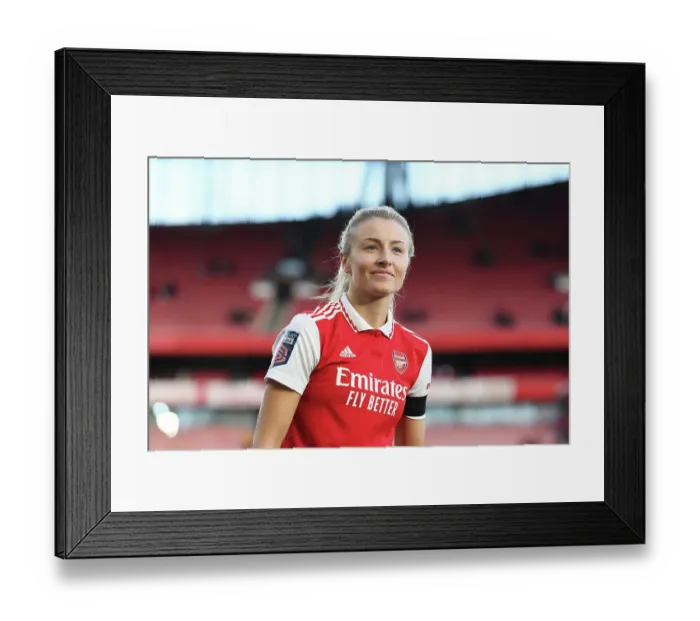 Framed Print : Arsenal's Leah Williamson Reacts with Emotion to FA Super League Victory over Chelsea Framed Print : Arsenal's Leah Williamson Reacts with Emotion to FA Super League Victory over Chelsea