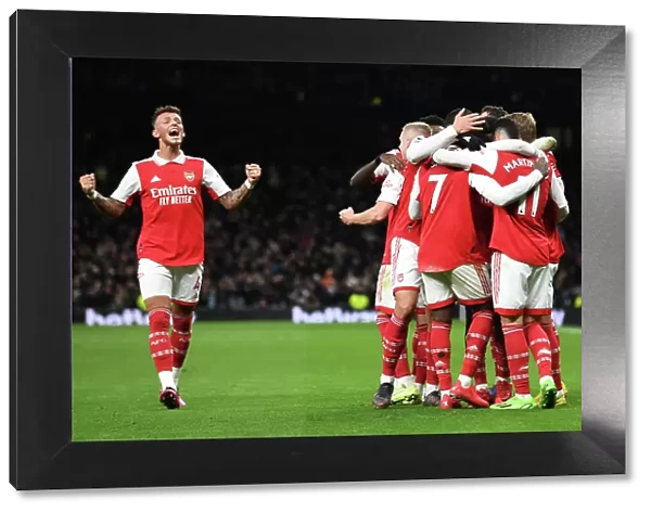 Martin Odegaard Scores Thrilling Second Goal: Arsenal's Victory at Tottenham Hotspur Stadium, Premier League 2022-23