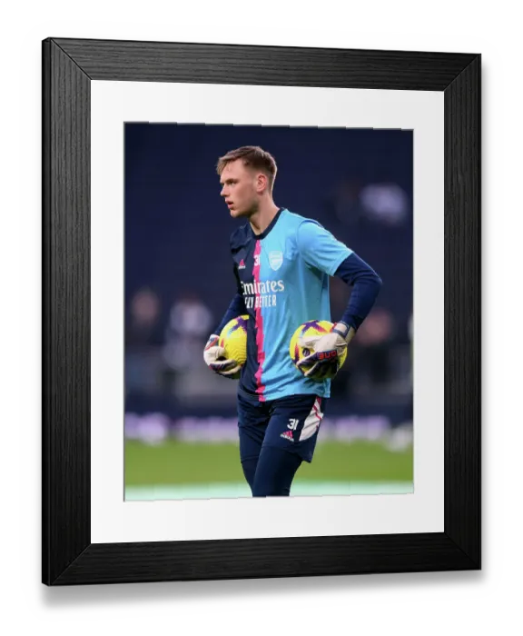 Framed Print : Arsenal's Karl Hein Prepares for Tottenham Showdown - Premier League 2022-23 Framed Print : Arsenal's Karl Hein Prepares for Tottenham Showdown - Premier League 2022-23