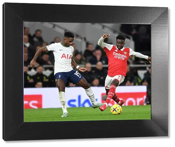 London Rivalry Unleashed: Saka vs. Sessegnon in the Arsenal-Tottenham Premier League Clash (2022-23)