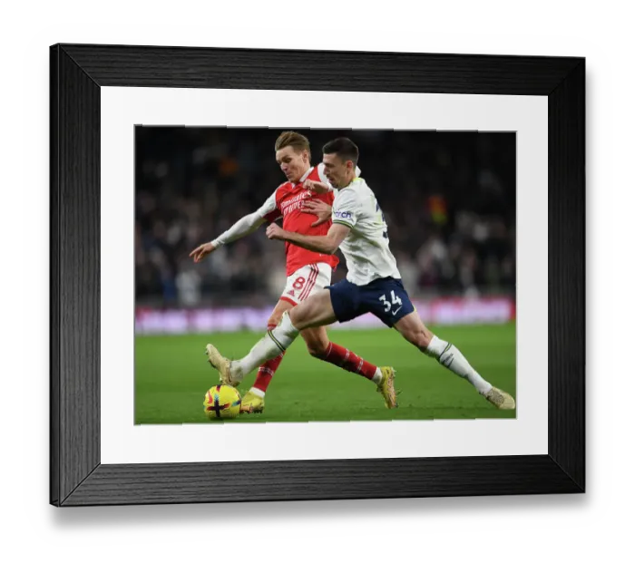 Framed Print : Clash in the Capital: Tottenham vs. Arsenal - Premier League 2022-23 Framed Print : Clash in the Capital: Tottenham vs. Arsenal - Premier League 2022-23