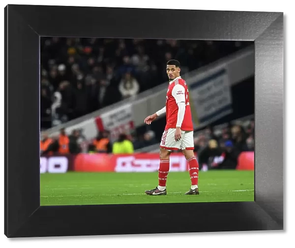 Arsenal's William Saliba Stands Out: Tottenham vs. Arsenal, Premier League 2022-23