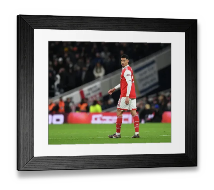 Framed Print : Arsenal's William Saliba Stands Out: Tottenham vs. Arsenal, Premier League 2022-23 Framed Print : Arsenal's William Saliba Stands Out: Tottenham vs. Arsenal, Premier League 2022-23