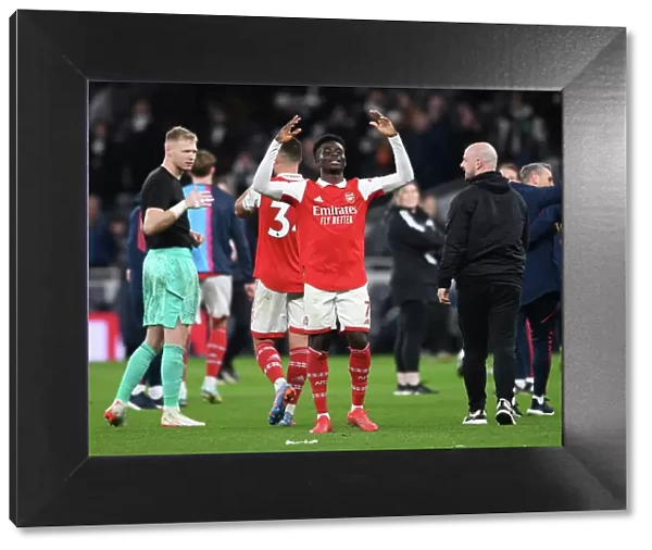 Bukayo Saka's Thrilling Goal: Arsenal's Triumph in the Exciting Tottenham Derby, Premier League 2022-23