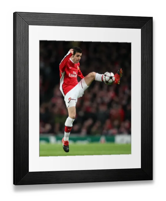 Framed Print : Cesc Fabregas: Arsenal vs. Barcelona, 31 / 3 / 10 - UEFA Champions League Quarterfinal