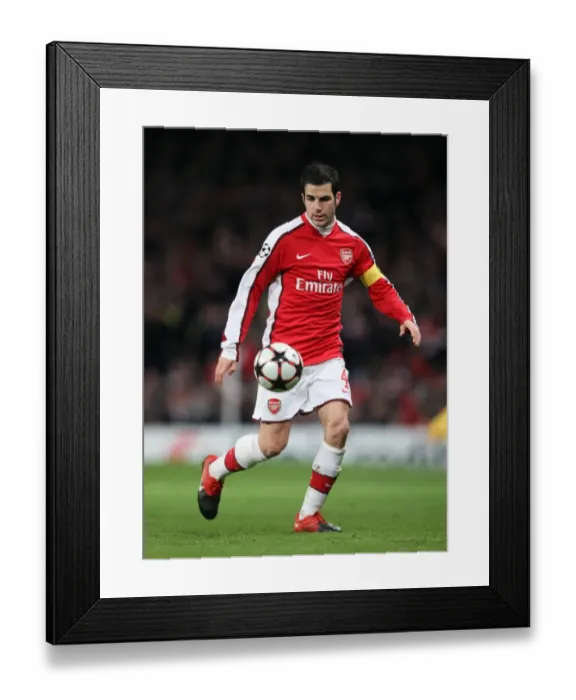Framed Print : Arsenal vs. Barcelona: Cesc Fabregas Epic Showdown in the UEFA Champions League Quarterfinals, Emirates Stadium, March 31, 2010 Framed Print : Arsenal vs. Barcelona: Cesc Fabregas Epic Showdown in the UEFA Champions League Quarterfinals, Emirates Stadium, March 31, 2010