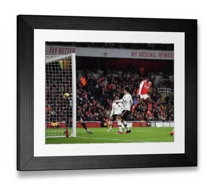 Framed Print : Nketiah's Thrilling Winner: Arsenal Triumphs Over Manchester United in Epic Premier League Clash (2022-23) Framed Print : Nketiah's Thrilling Winner: Arsenal Triumphs Over Manchester United in Epic Premier League Clash (2022-23)