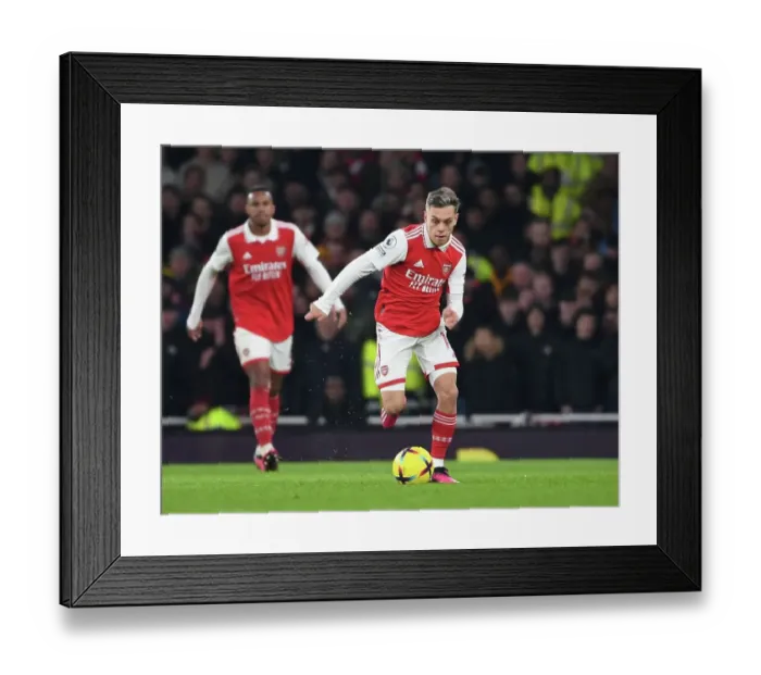 Framed Print : Arsenal's Trossard Faces Manchester United in Premier League Clash Framed Print : Arsenal's Trossard Faces Manchester United in Premier League Clash