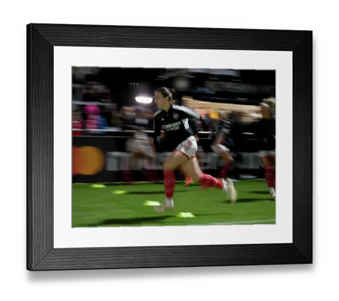 Framed Print : Arsenal v Aston Villa - FA Women's Continental Tyres League Cup