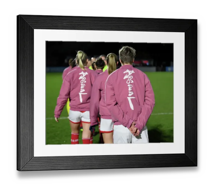 Framed Print : Arsenal Women vs Aston Villa: FA WSL Cup Showdown at Meadow Park Framed Print : Arsenal Women vs Aston Villa: FA WSL Cup Showdown at Meadow Park