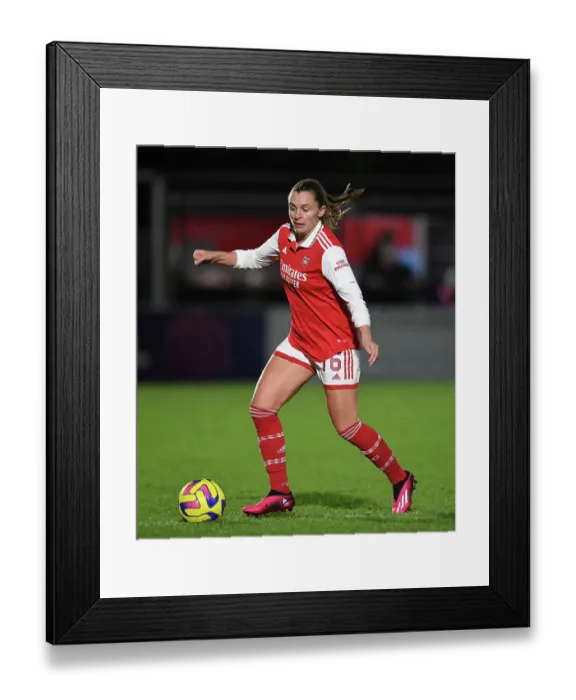 Framed Print : Arsenal Women vs Aston Villa: FA WSL Cup Clash at Meadow Park