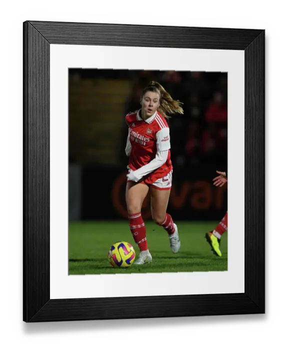 Framed Print : Arsenal Women vs Aston Villa: FA WSL Cup Clash at Meadow Park Framed Print : Arsenal Women vs Aston Villa: FA WSL Cup Clash at Meadow Park