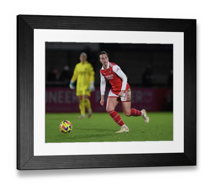Framed Print : Arsenal Women vs Aston Villa: FA WSL Cup Clash at Meadow Park
