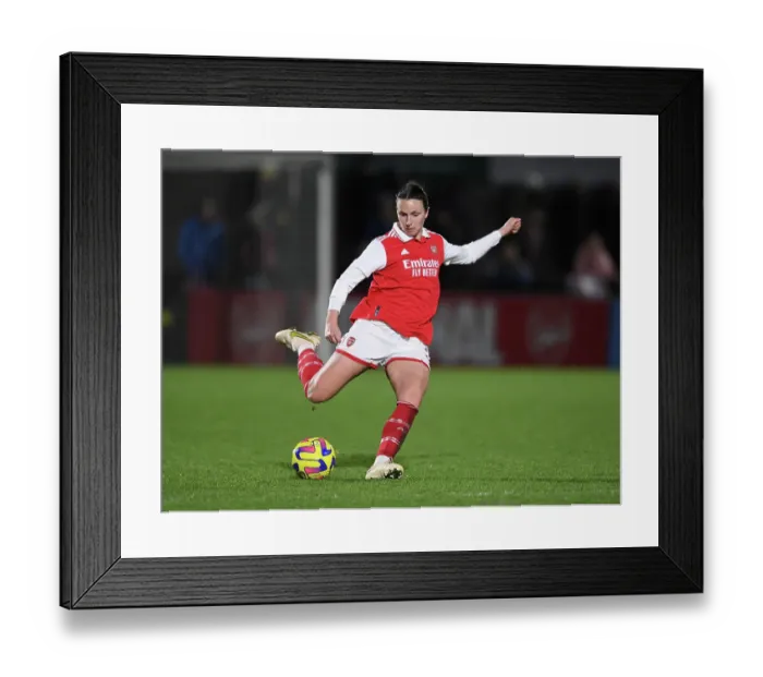Framed Print : Arsenal Women vs Aston Villa: FA WSL Cup Clash at Meadow Park