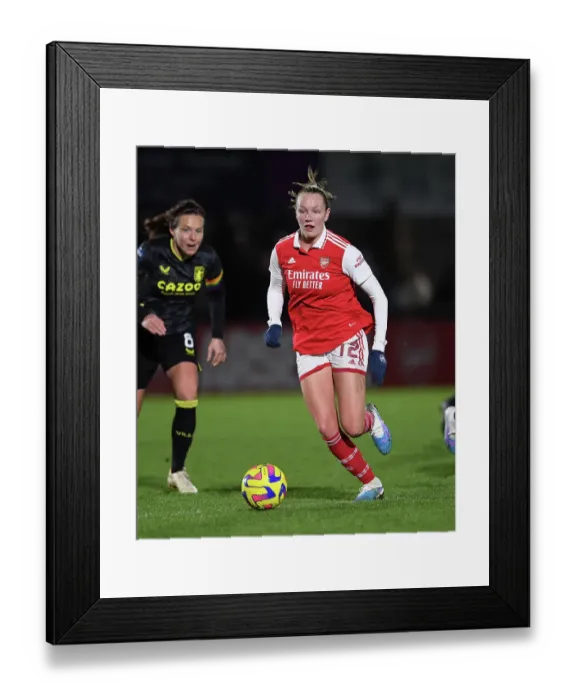Framed Print : Arsenal Women vs Aston Villa: FA Women's Continental Tyres League Cup Showdown at Meadow Park Framed Print : Arsenal Women vs Aston Villa: FA Women's Continental Tyres League Cup Showdown at Meadow Park