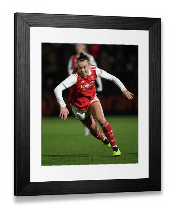 Framed Print : Arsenal Women vs Aston Villa: FA WSL Cup Clash at Meadow Park