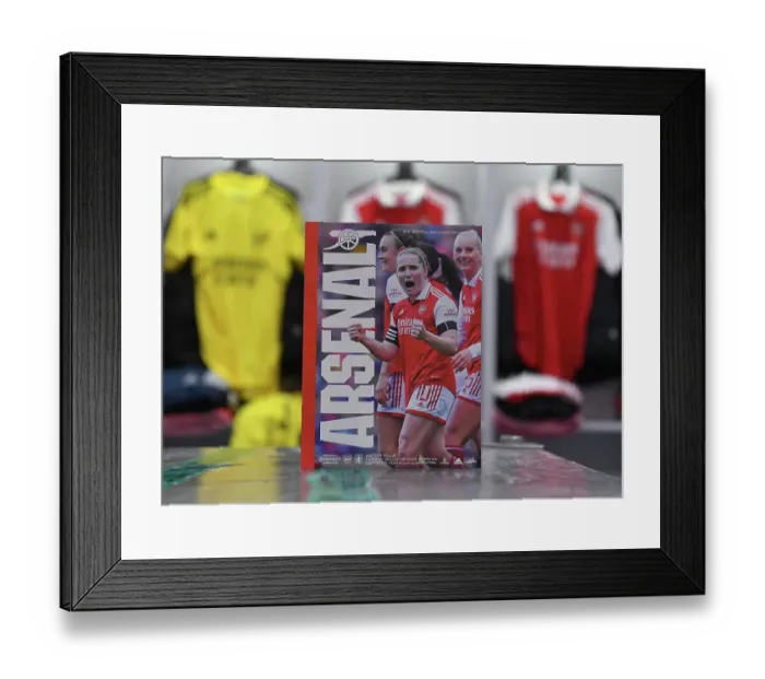 Framed Print : Arsenal Women vs. Aston Villa Women: Conti Cup Showdown at Meadow Park