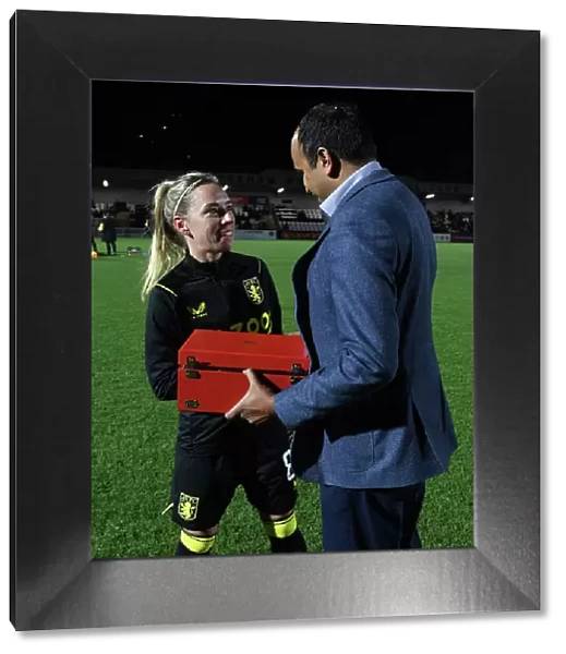 Arsenal Honors Jordan Nobbs with Silver Canon at Arsenal Women vs. Aston Villa (Conti Cup 2023)