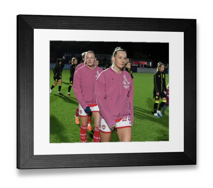 Framed Print : Stina Blackstenius Prepares for Arsenal's FA Women's League Cup Showdown against Aston Villa Framed Print : Stina Blackstenius Prepares for Arsenal's FA Women's League Cup Showdown against Aston Villa