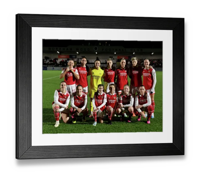 Framed Print : Arsenal Women vs Aston Villa Women: Conti Cup Showdown at Meadow Park
