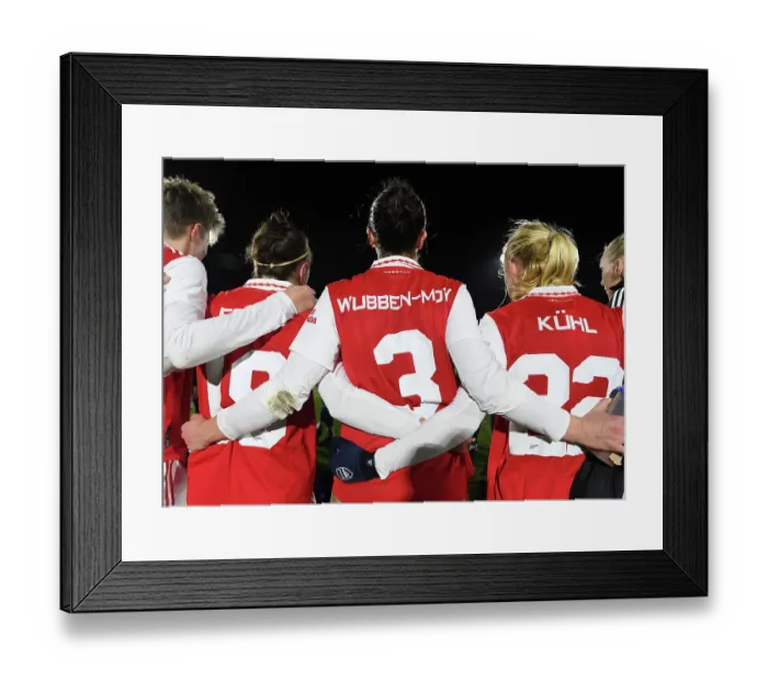 Framed Print : Arsenal Women Celebrate FA WSL Cup Triumph Over Aston Villa Framed Print : Arsenal Women Celebrate FA WSL Cup Triumph Over Aston Villa