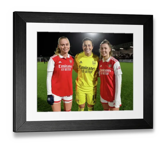 Framed Print : Arsenal Women Welcome New Debutants: Kuhl, D'Angelo, and Pelova vs Aston Villa (FA Women's Continental Tyres League Cup, 2023) Framed Print : Arsenal Women Welcome New Debutants: Kuhl, D'Angelo, and Pelova vs Aston Villa (FA Women's Continental Tyres League Cup, 2023)