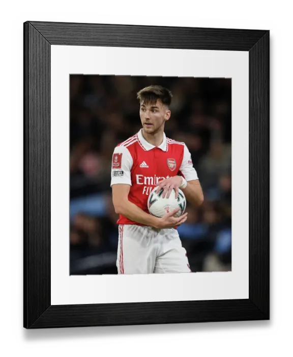 Framed Print : Arsenal's Kieran Tierney Faces Manchester City in FA Cup Fourth Round Framed Print : Arsenal's Kieran Tierney Faces Manchester City in FA Cup Fourth Round