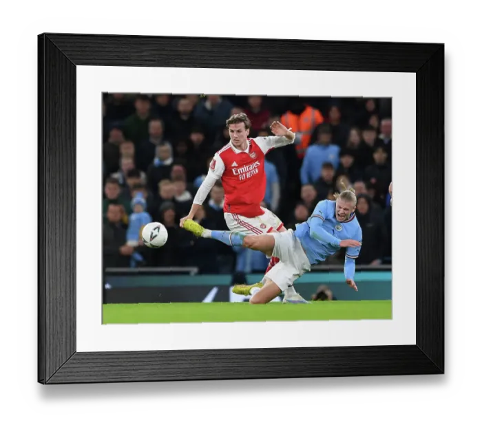 Framed Print : Clash of Titans: Rob Holding vs Erling Haaland - Manchester City vs Arsenal, Emirates FA Cup Fourth Round Framed Print : Clash of Titans: Rob Holding vs Erling Haaland - Manchester City vs Arsenal, Emirates FA Cup Fourth Round
