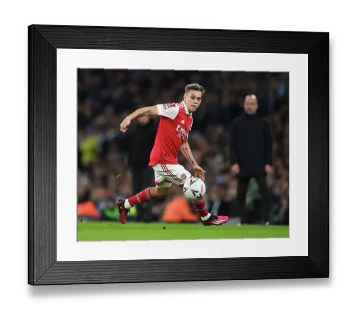 Framed Print : Trossard Readies for FA Cup Battle: Arsenal Star Gears Up Against Manchester City Framed Print : Trossard Readies for FA Cup Battle: Arsenal Star Gears Up Against Manchester City