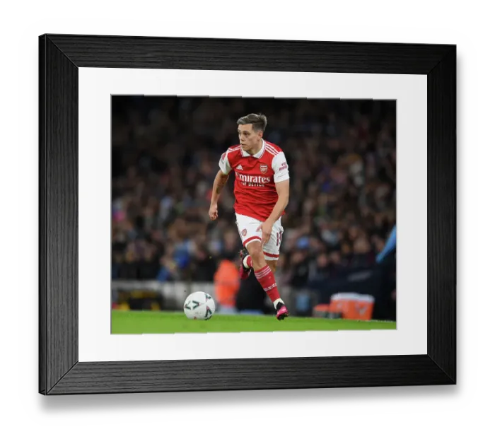 Framed Print : Arsenal's Trossard Ready for FA Cup Battle against Manchester City Framed Print : Arsenal's Trossard Ready for FA Cup Battle against Manchester City