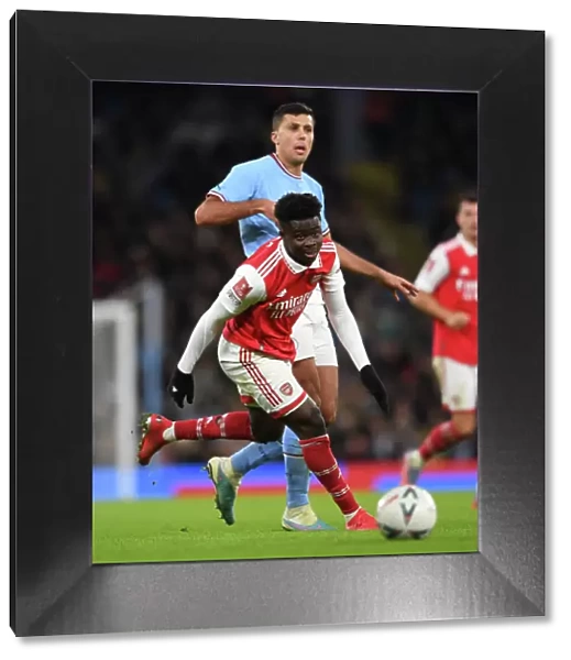 Arsenal's Bukayo Saka Steals the Show in FA Cup Battle against Manchester City