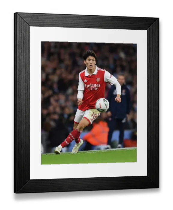 Framed Print : Tomiyasu in Action: Manchester City vs. Arsenal - Emirates FA Cup Fourth Round Framed Print : Tomiyasu in Action: Manchester City vs. Arsenal - Emirates FA Cup Fourth Round