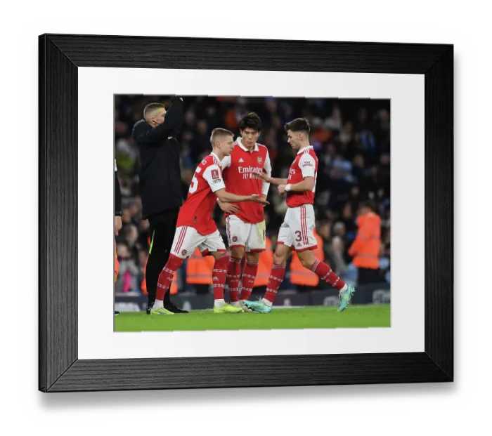 Framed Print : Zinchenko Subs In: Manchester City vs. Arsenal - Emirates FA Cup Fourth Round Framed Print : Zinchenko Subs In: Manchester City vs. Arsenal - Emirates FA Cup Fourth Round