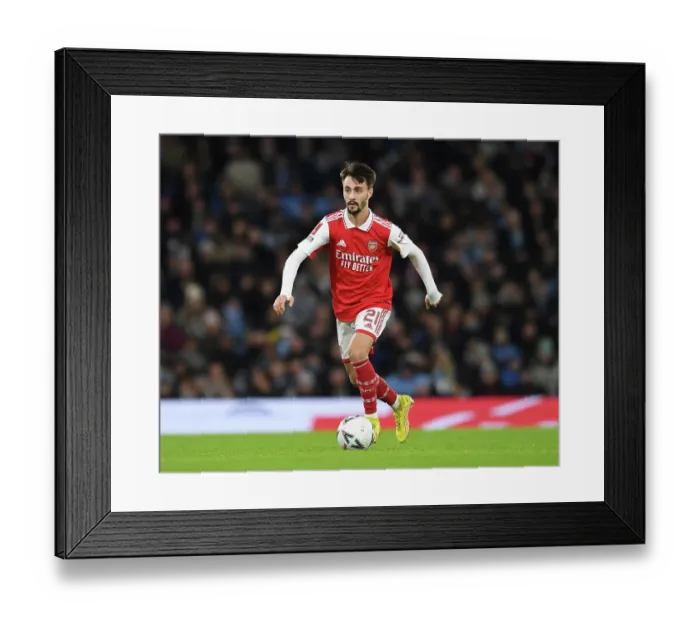Framed Print : Arsenal's Fabio Vieira Shines: FA Cup Upset of Manchester City (2022-23) Framed Print : Arsenal's Fabio Vieira Shines: FA Cup Upset of Manchester City (2022-23)